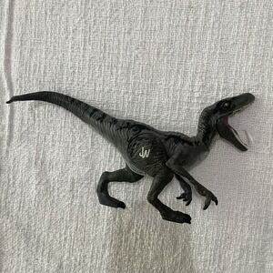 2015 Jurassic World Target‎ Exclusive Velociraptor Raptor Blue Action Figure JW